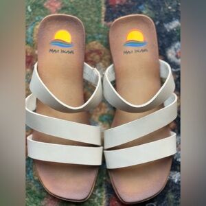 Maui Island Women's Cream Sandals